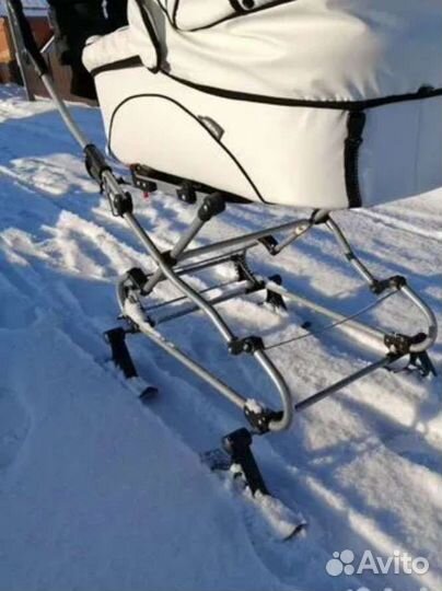 Лыжи для коляски