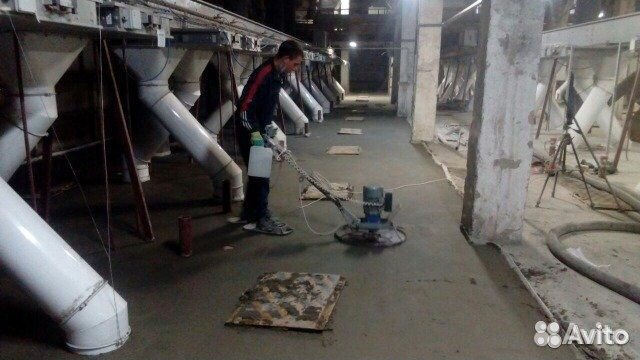 Полусухая стяжка пола за 1 день