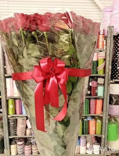 Высокие розы