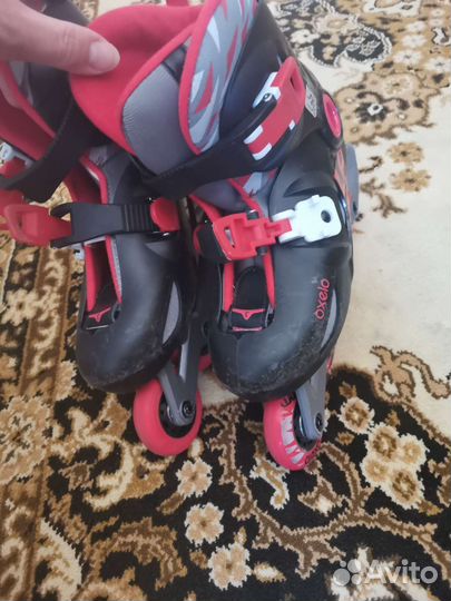 Продам раздвижные ролики oxelo. Размер 30-32