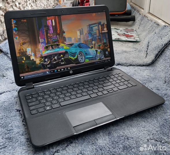 Мощный ноутбук HP 4-ядра/8озу/128ssd