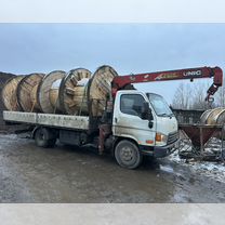 Аренда и услуги манипулятора, стрела 3 т, 8 м, борт 5 т, 5.1 м, Москва