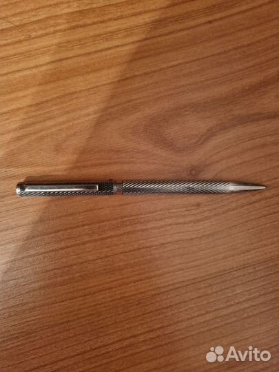 Ручка шариковая серебро