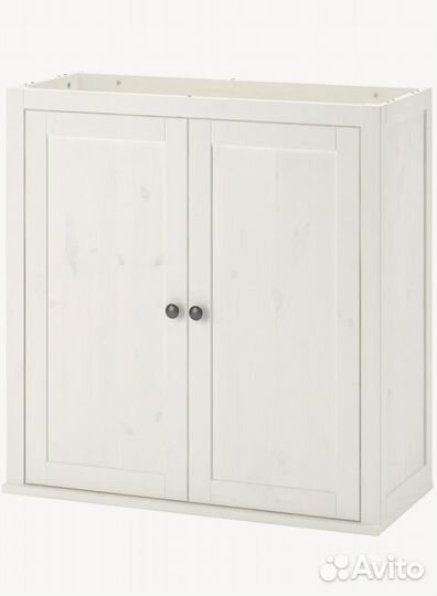 Икеа Хемнэс, 89x90 см, белая морилка