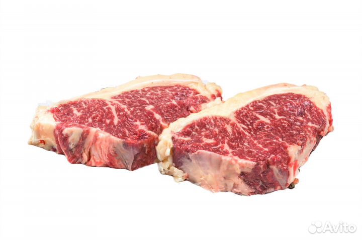 Стейк Стриплойн из мраморной говядины