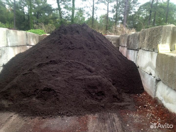 Черная земля, перегной, торф, плодородная земля