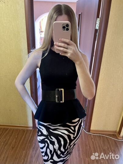 Топ и юбка 40-42 размер