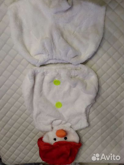 Костюм снеговика для мальчика