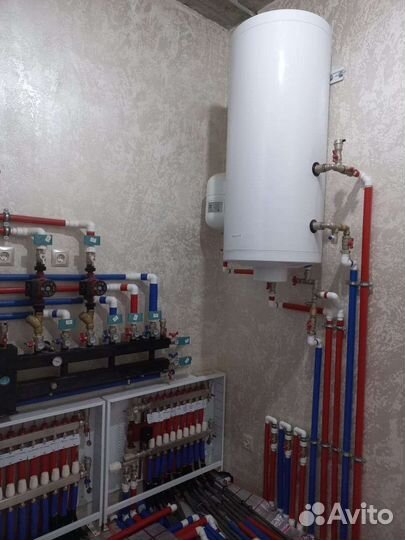 Монтаж отопления, тёплых полов частный мастер