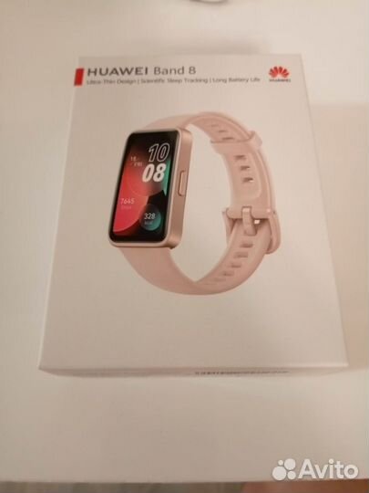 Фитнес-браслет huawei Band 8 (ASK-B19) розовый