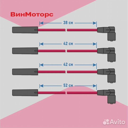 Высоковольтные провода нулевого сопротивления ваз