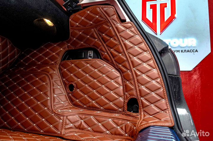 Коврик в багажник на Mercedes-Benz GLS-Maybach 4 места 2021