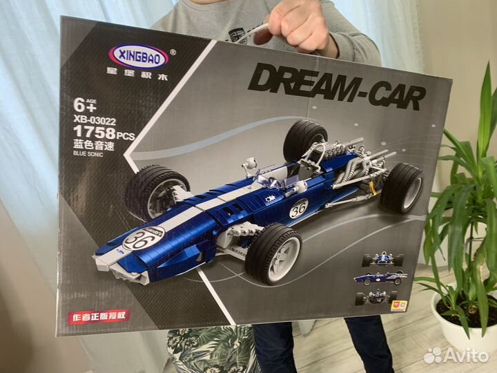 Конструктор лего феррари классический суперкар