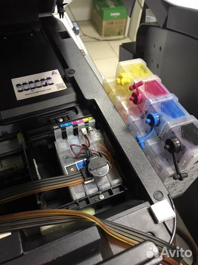 Мфу цветной принтер А3+, Epson Work Force 7610