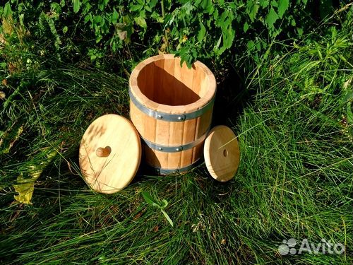 Кадка дубовая