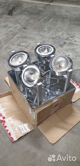 Светильник Спот поворотный Globo Kuriana 4 лампы