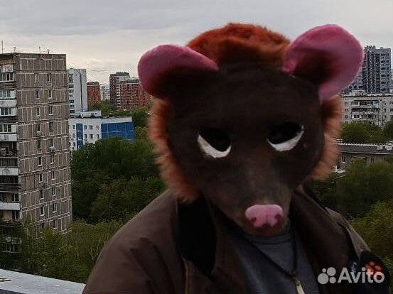 Маска для квадробики крыса