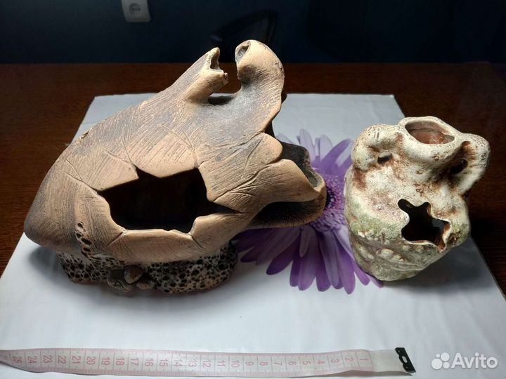 Гроты кувшины для аквариума