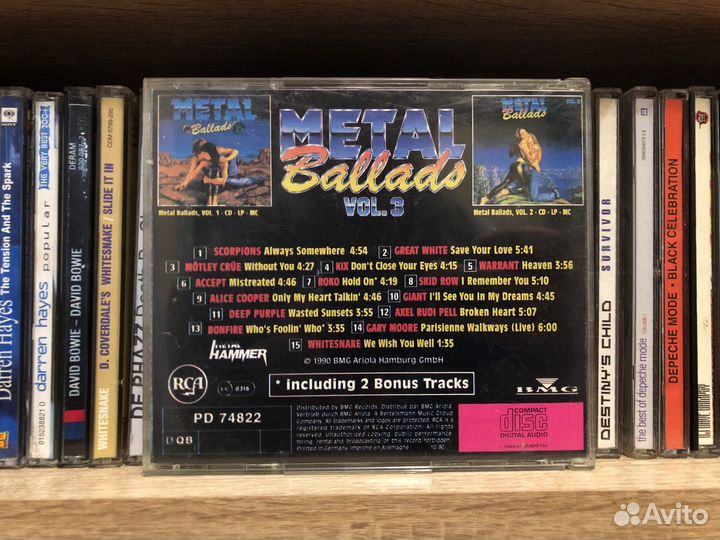 CD Various – Metal Ballads Vol. 3