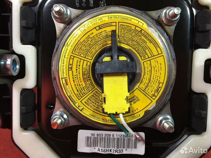 Подушка безопасности в руль Chevrolet Aveo T200