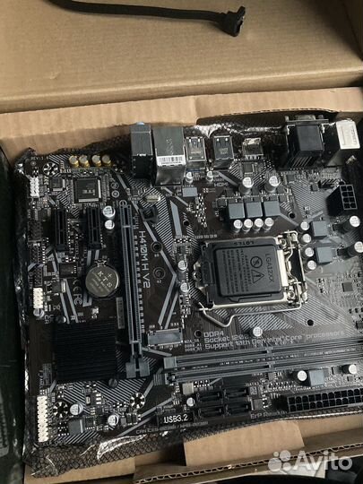 Материская плата LGA1200 m.2 gigabyte H410m h v2