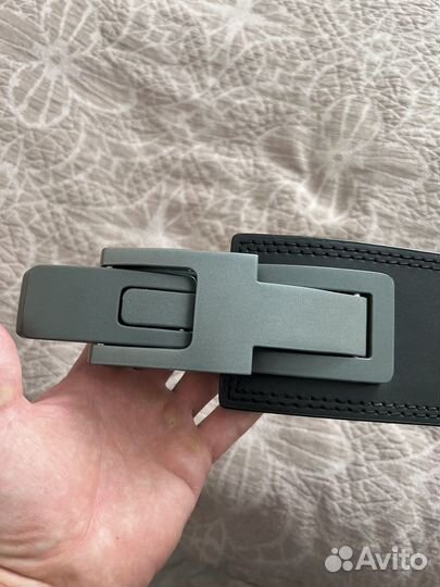 Пояс для пауэрлифтинга с карабином, размер L