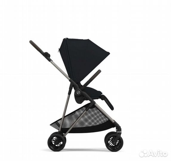 Прогулочная коляска Cybex Melio Moon black