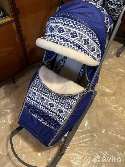 Санки коляска