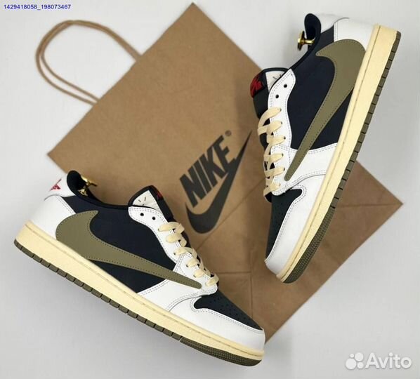 Nike Air Jordan 1 Low & Travis Scott (Арт.74813)