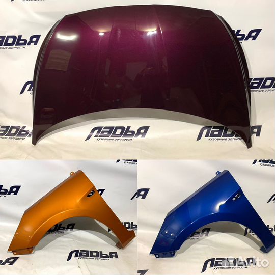 Комплект переднего бампера Hyundai Solaris 10-22