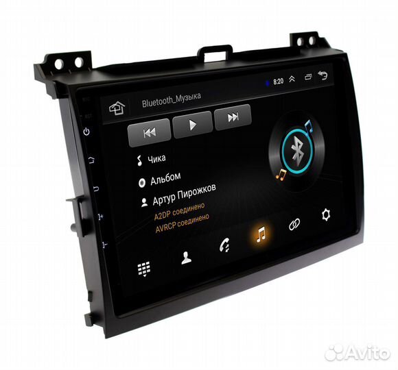 Toyota Land Cruiser Prado Lexus GX 02-09 Магнитола