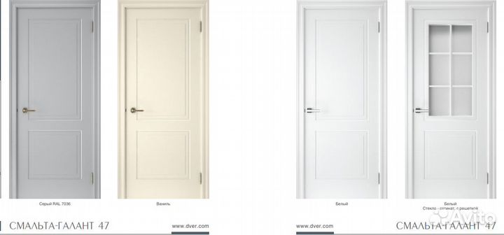 Двери межкомнатные эмаль