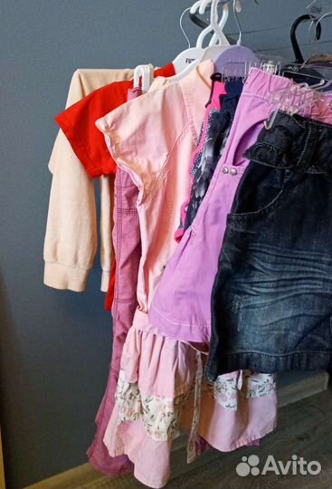 Пакет вещей 110- 116 см на девочку