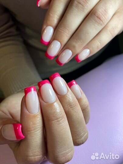 Маникюр покрытие гель-лаком