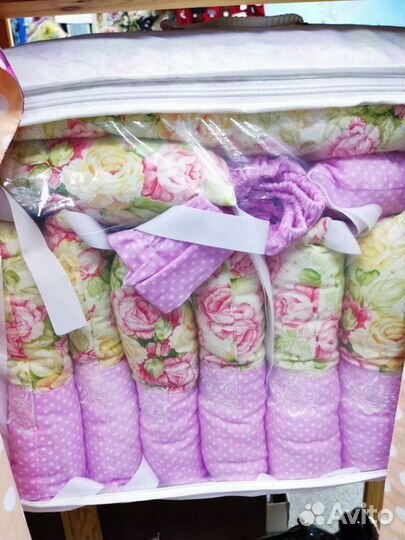 Бортики в кроватку