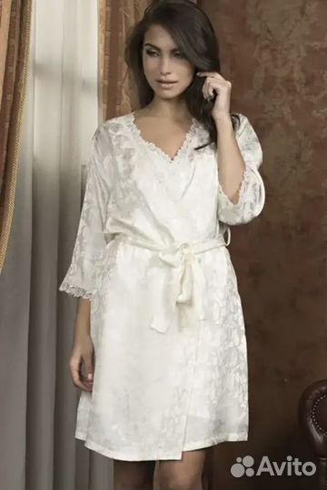 Халат натуральный шёлк новый размер 46-50