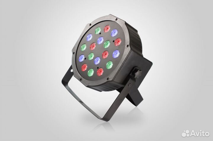 Прожектор для дискотеки 18 светодиодов 15 Ватт