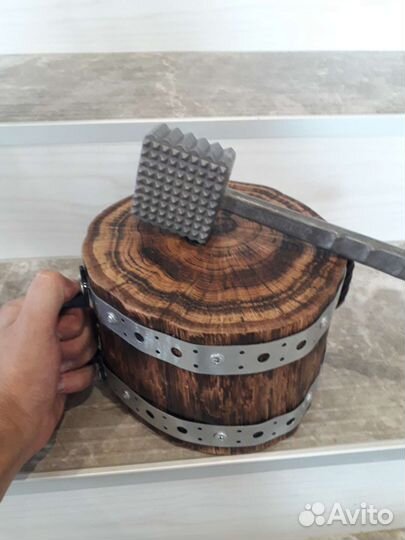 Мини Колода настольная (дуб) для рубки d200мм