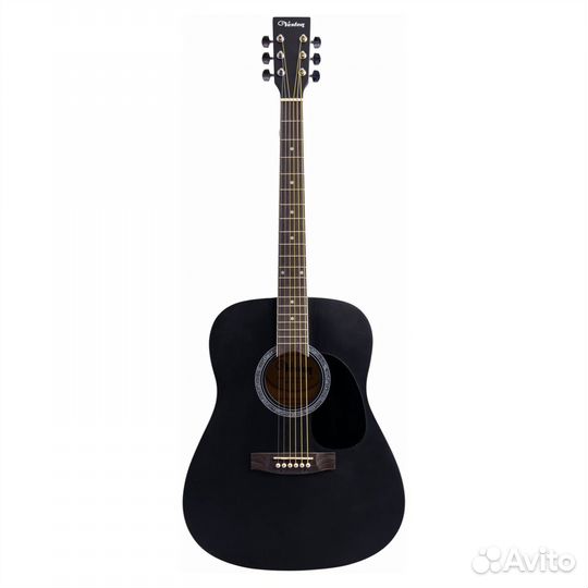 Veston D-45 SP/BKS LH - Гитара акустическая для л