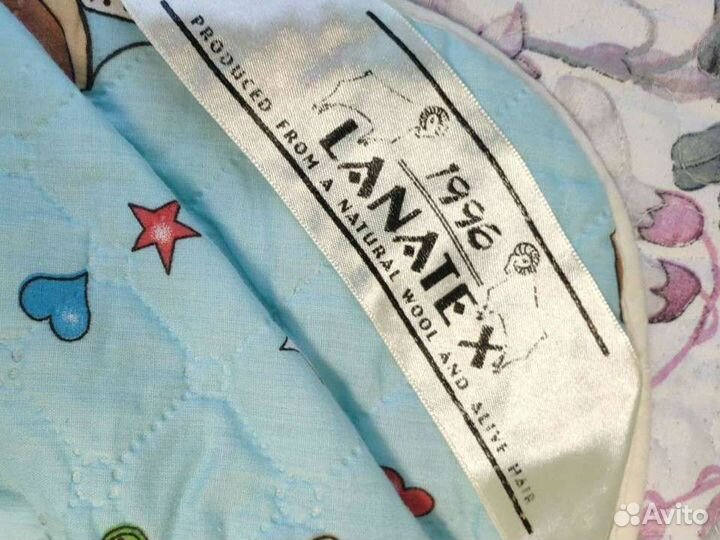 Одеяло детскоеиз овечьей шерсти