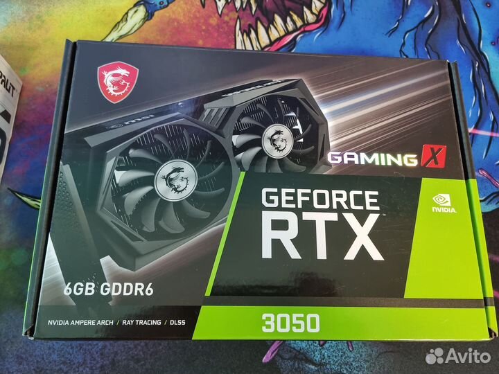 Новые видеокарты RTX 3050
