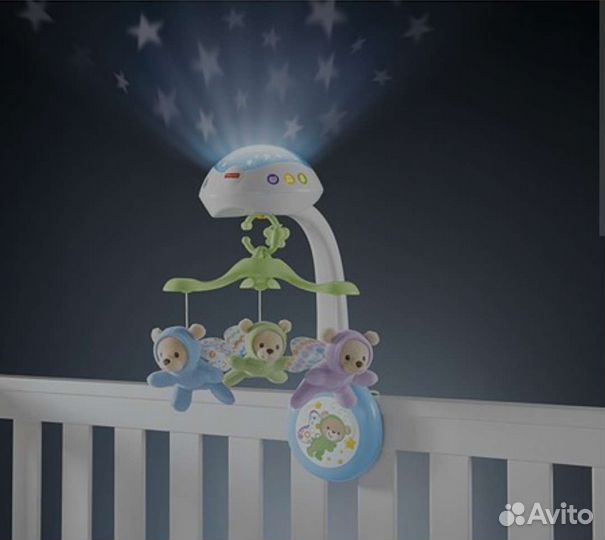 Мобиль на кроватку с проектором