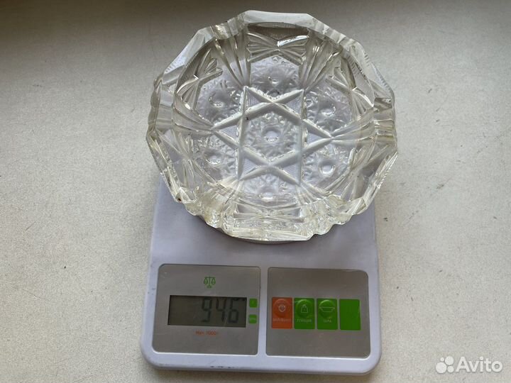 Пепельница хрустальная СССР