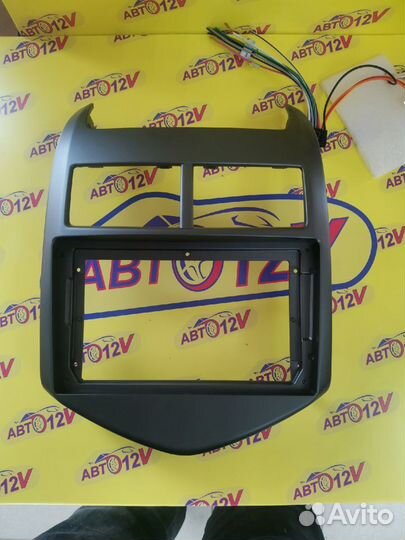 Магнитола Андроид 9 дюйм Chevrolet aveo+рамка+кан