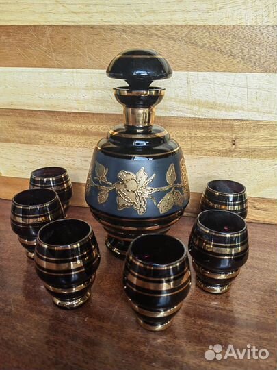 Графин с рюмками Богемия