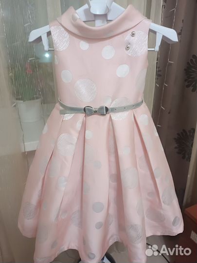 Нарядное платье для девочки 122 128