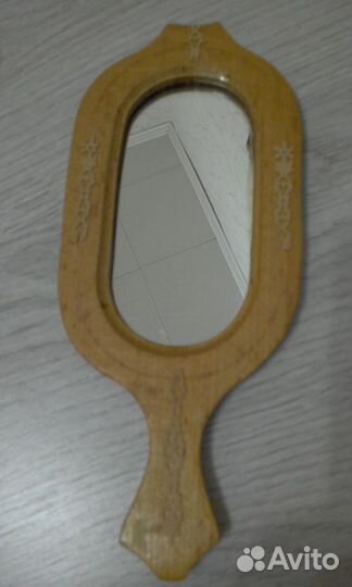 Зеркало дерево ручная работа