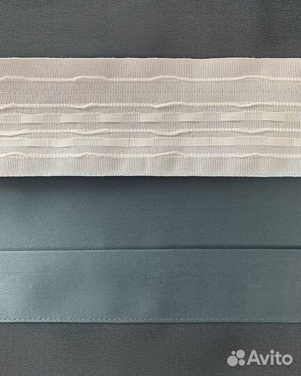 Комплект штор сатен Адора Базальтовый