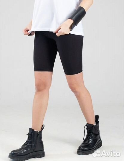 Велосипедки женские шорты рубчик