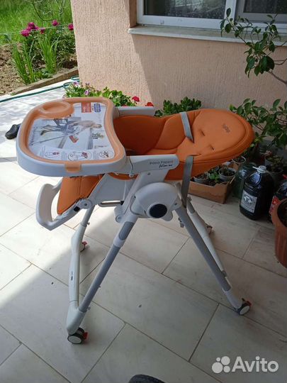 Стул для кормления peg perego prima papa follow me